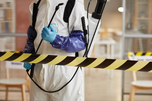 Professional Biohazard Cleanup technician working in Apple Valley, UT